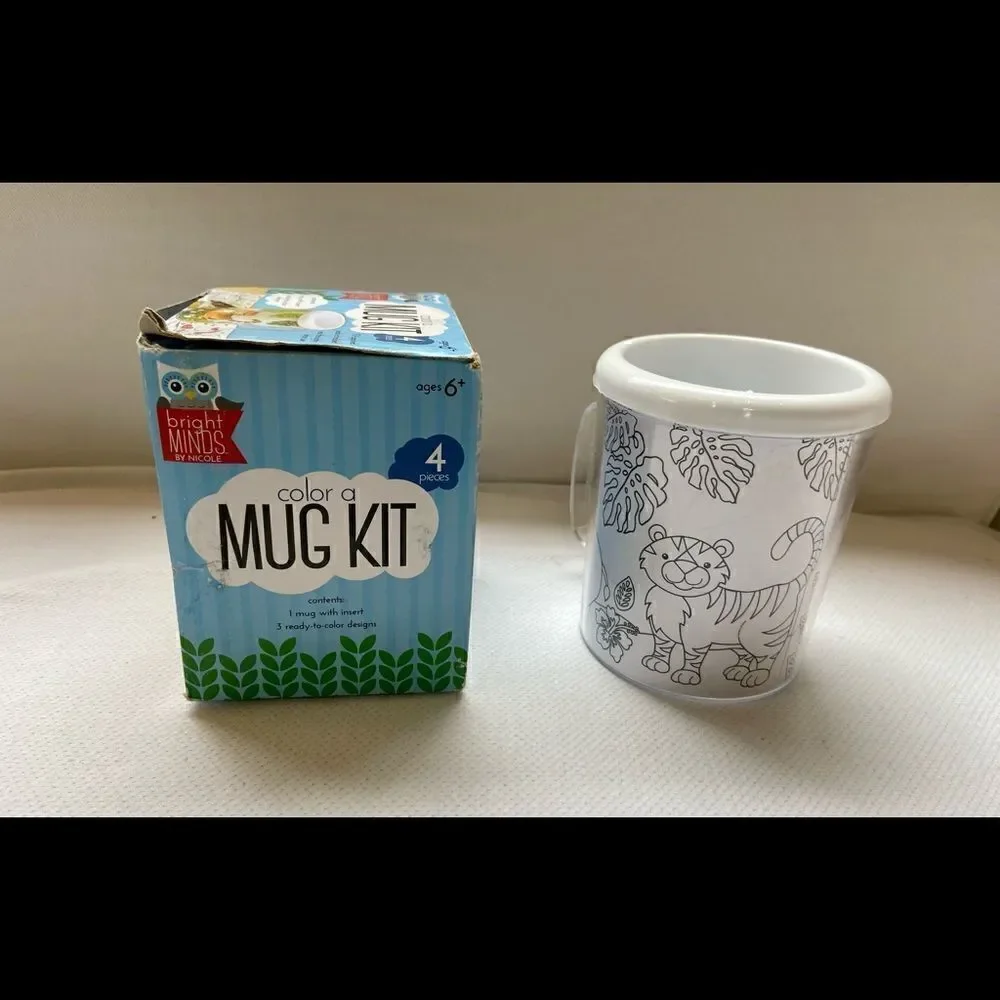 Color a Mug Kit - Bright Minds by Nicole.